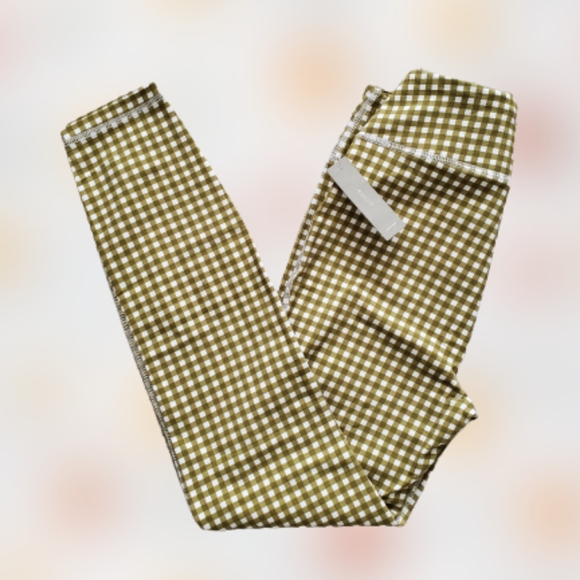 J.Crew gingham slim fit high rise leggings - Picture 2 of 8